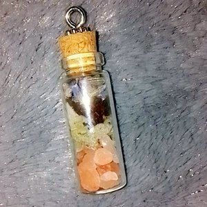 Anti- anxiety spell jar- Anti-anxiety spell- spell jar- spell jar necklace
